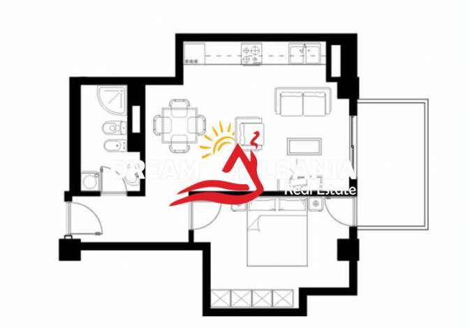 Shtepi ne shitje 1+1 ne Tirane - 136,920 Euro