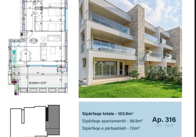 Shtepi ne shitje 2+1 ne Durres - 332,480 Euro