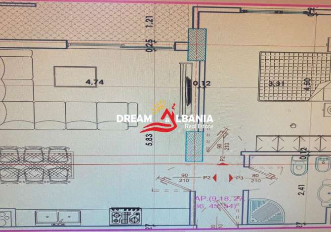 Shtepi ne shitje 1+1 ne Tirane - 95,500 Euro