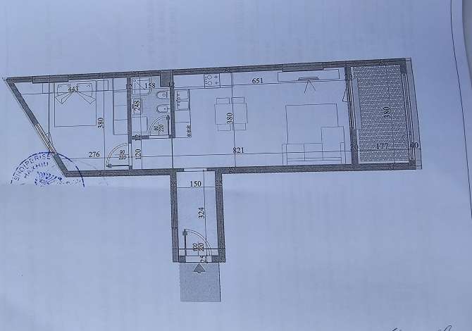Shtepi ne shitje 1+1 ne Tirane - 123,850 Euro
