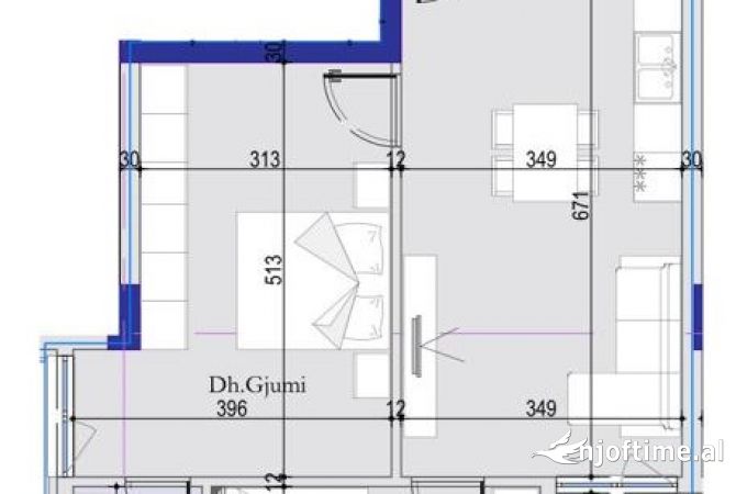 Shtepi ne shitje 2+1 ne Tirane - 105,930 Euro
