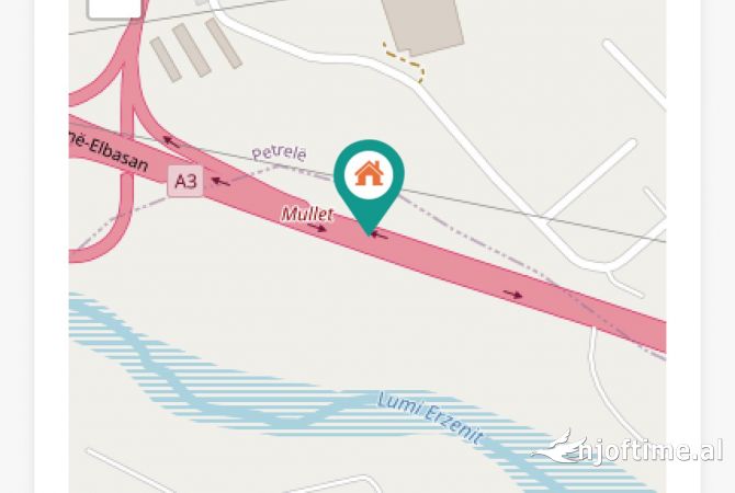 Truall ose Toke  ne Tirane - 162,000 Euro