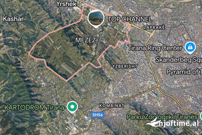 Truall ose Toke ne Tirane - 140,000 Euro