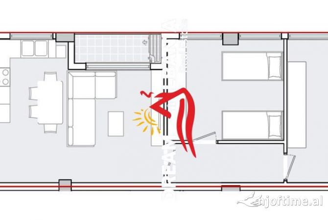Shtepi ne shitje 2+1 ne Tirane - 190,000 Euro
