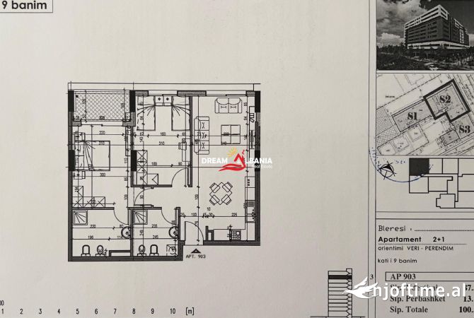 Shtepi ne shitje 2+1 ne Tirane - 153,000 Euro