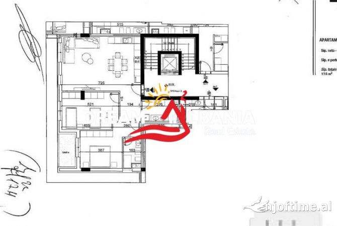 Shtepi ne shitje 2+1 ne Tirane - 204,800 Euro