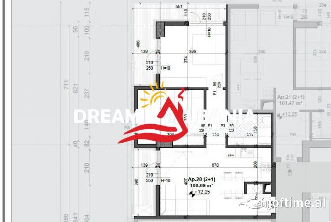 Shtepi ne shitje 2+1 ne Tirane - 157,000 Euro