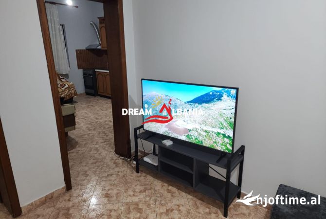 Shtepi me qera Apartament ne Tirane, 1+1, Mobilimi E mobiluar, Pagesa 45,000  Leke.