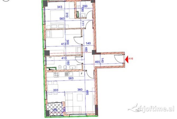 Shtepi ne shitje 2+1 ne Tirane - 188,028 Euro