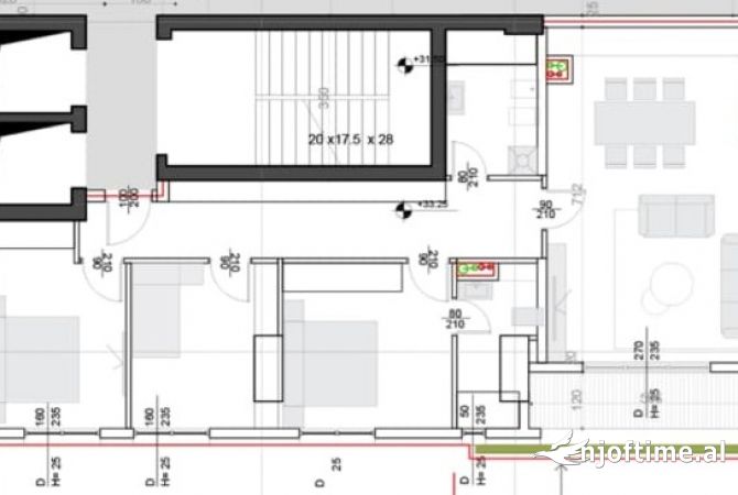Shtepi ne shitje 3+1 ne Tirane - 364,000 Euro
