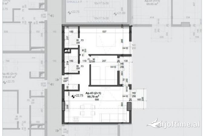 Shtepi ne shitje 2+1 ne Tirane - 139,706 Euro