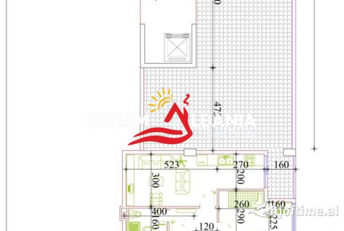 Shtepi ne shitje 2+1 ne Tirane - 122,000 Euro
