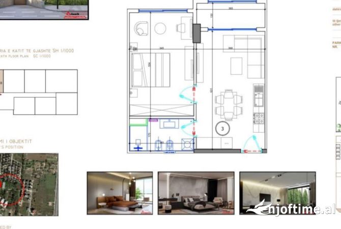 Shtepi ne shitje 1+1 ne Durres - 118,240 Euro