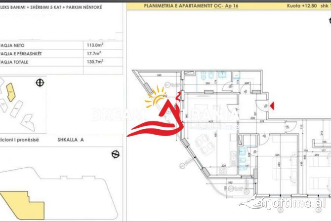 Shtepi ne shitje 2+1 ne Tirane - 227,500 Euro