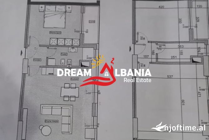 Shtepi ne shitje 1+1 ne Tirane - 155,600 Euro