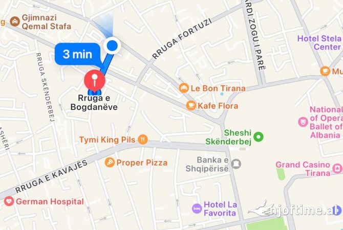 Shtepi me qera 2+1 ne Tirane - 900 Euro