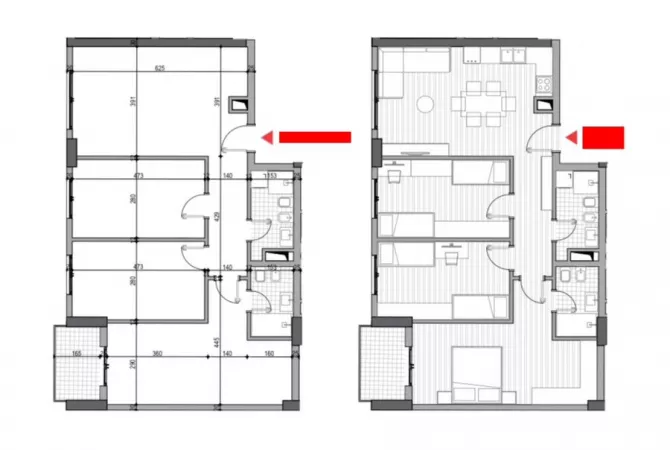 Shtepi ne shitje 3+1 ne Tirane - 169,260 Euro