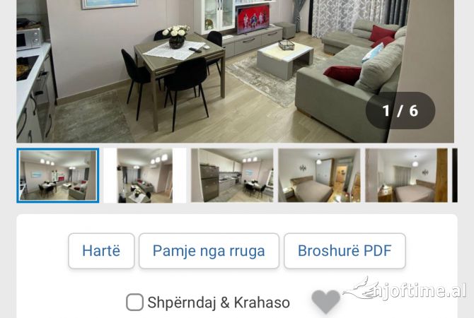 Shtepi me qera 2+1 ne Tirane - 650 Euro