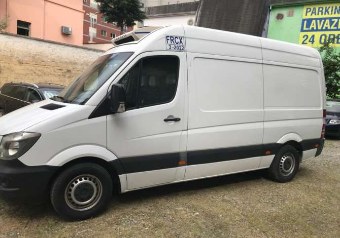 Makina ne shitje ne Tirane, Mercedes Sprinter frigoriferik, 2016 Diesel,Kambio Manual Pagesa 22,000  Euro.