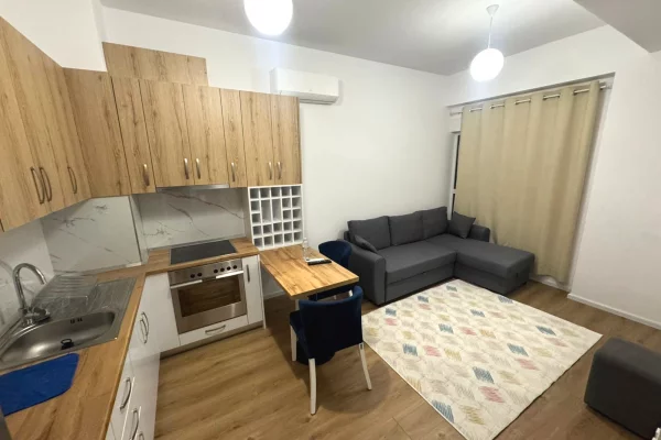 Shtepi me qera Apartament ne Tirane, 1+1, Mobilimi E mobiluar, Pagesa 400  Euro.