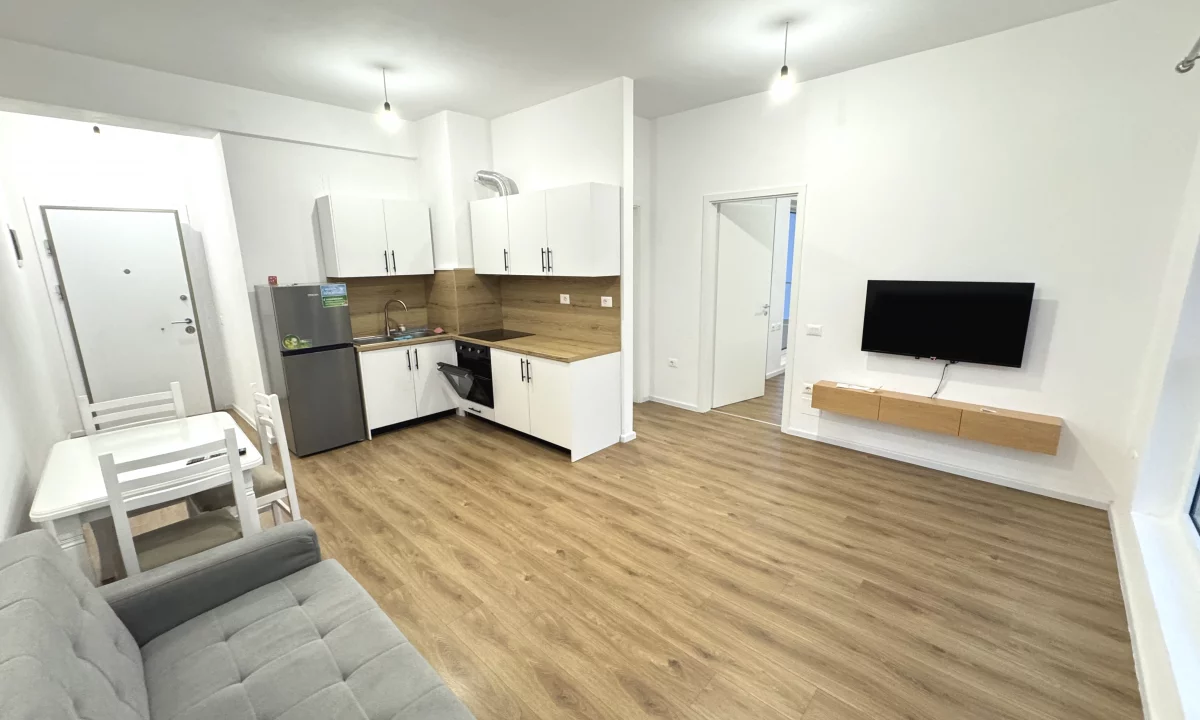 Shtepi me qera Apartament ne Tirane, 1+1, Mobilimi E mobiluar, Pagesa 40,000  Leke.