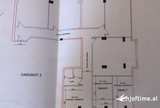 Ambient biznesi me qera 3+1 ne Tirane - 1,950 Euro