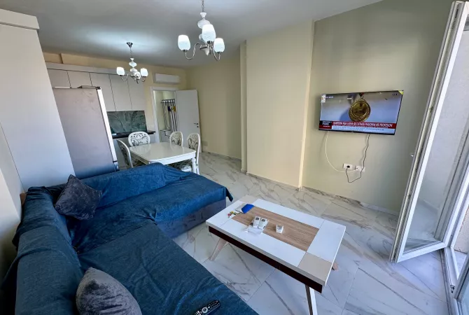 Shtepi me qera Apartament ne Tirane, 1+1, Mobilimi E mobiluar, Pagesa 700  Euro.