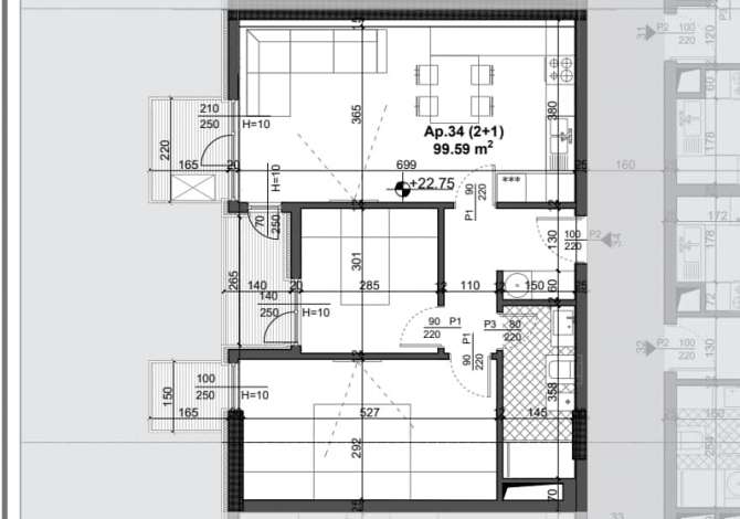 Shtepi ne shitje 2+1 ne Tirane - 135,000 Euro