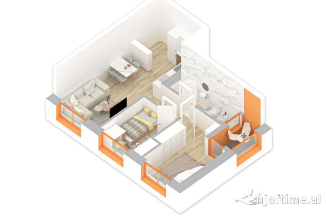 Shtepi ne shitje 2+1 ne Tirane - 110,000 Euro