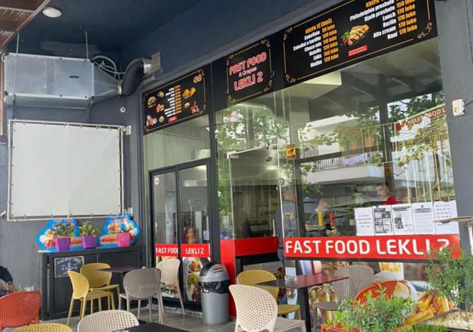 Shitet Biznesi Fast Food, Creperi Dhe Bar Lekli 2 ne Astir