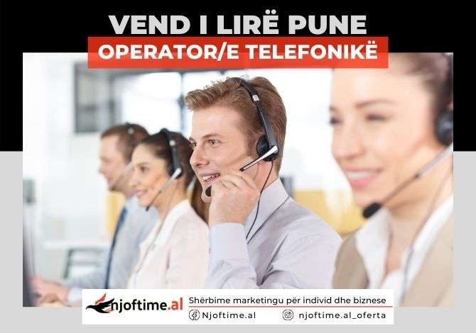 Njoftime Pune Operator Telemarketigu