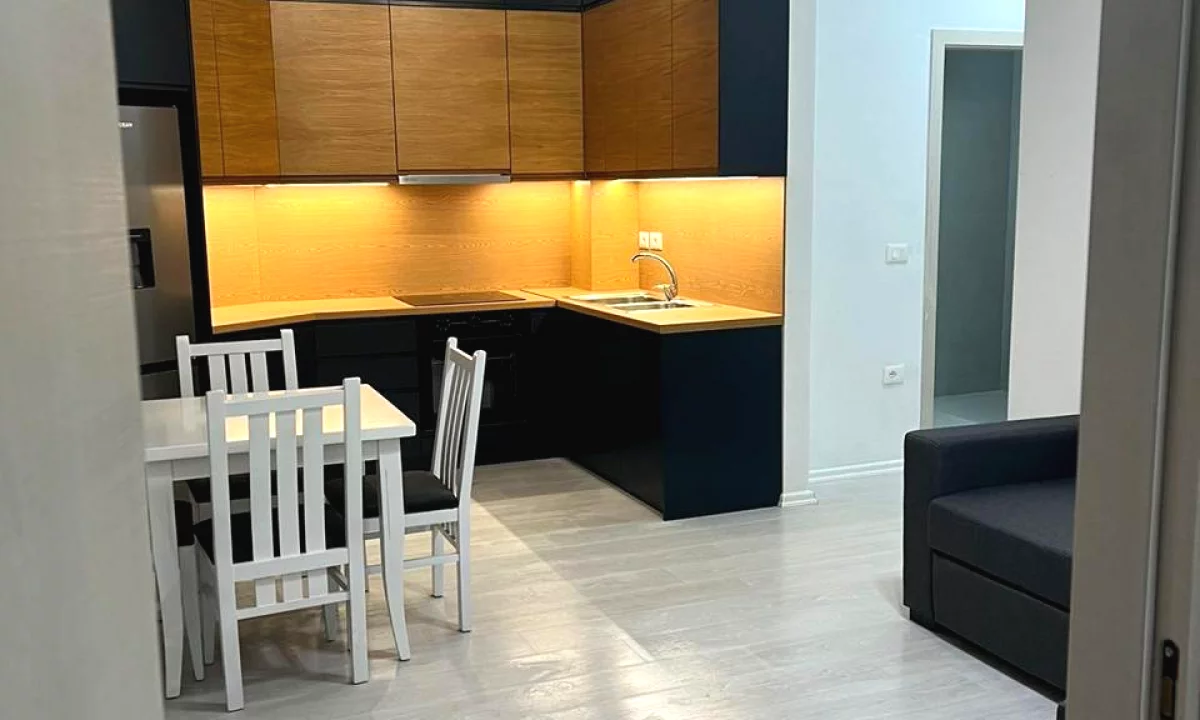 Shtepi me qera Apartament ne Tirane, 1+1, Mobilimi E mobiluar, Pagesa 60,000  Leke.