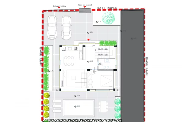 Shtepi ne shitje Vila Luksoze ne Kavaje, 3+1, Mobilimi Bosh, pa mobiluar, Pagesa 310,000  Euro.