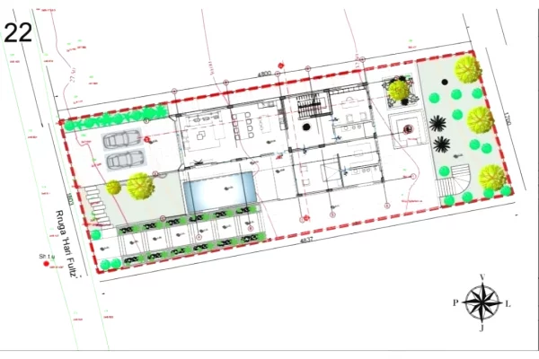 Luxury villas for sale in Kavaja 4+1, Emty