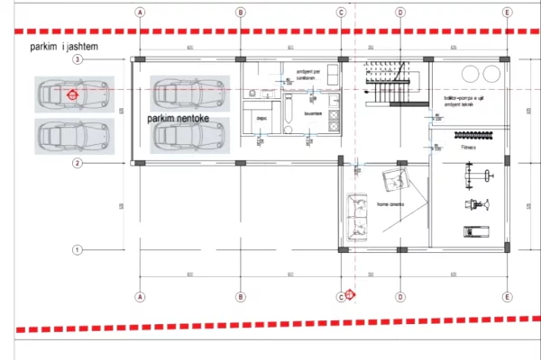Luxury villas for sale in Kavaja 4+1, Emty