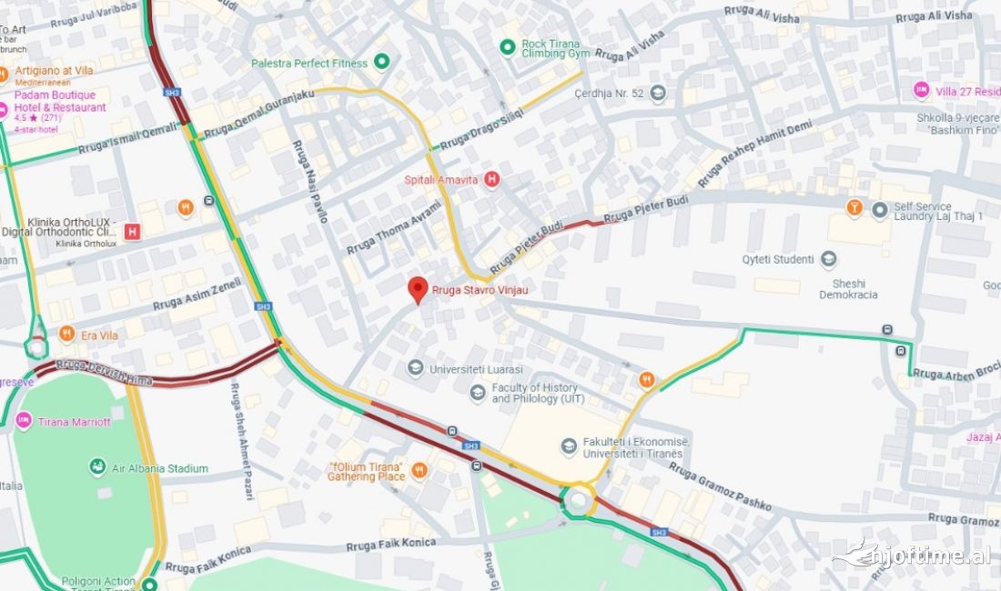 Shtepi ne shitje Apartament ne Tirane, 3+1, Mobilimi Bosh, pa mobiluar, Pagesa 450,000  Euro.