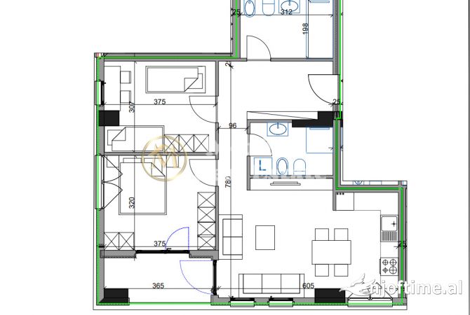 Shtepi ne shitje 2+1 ne Tirane - 150,000 Euro