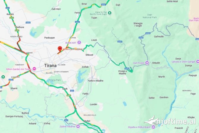 Truall ose Toke  ne Tirane - 150,000 Euro