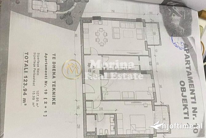 Shtepi ne shitje 2+1 ne Tirane - 285,000 Euro
