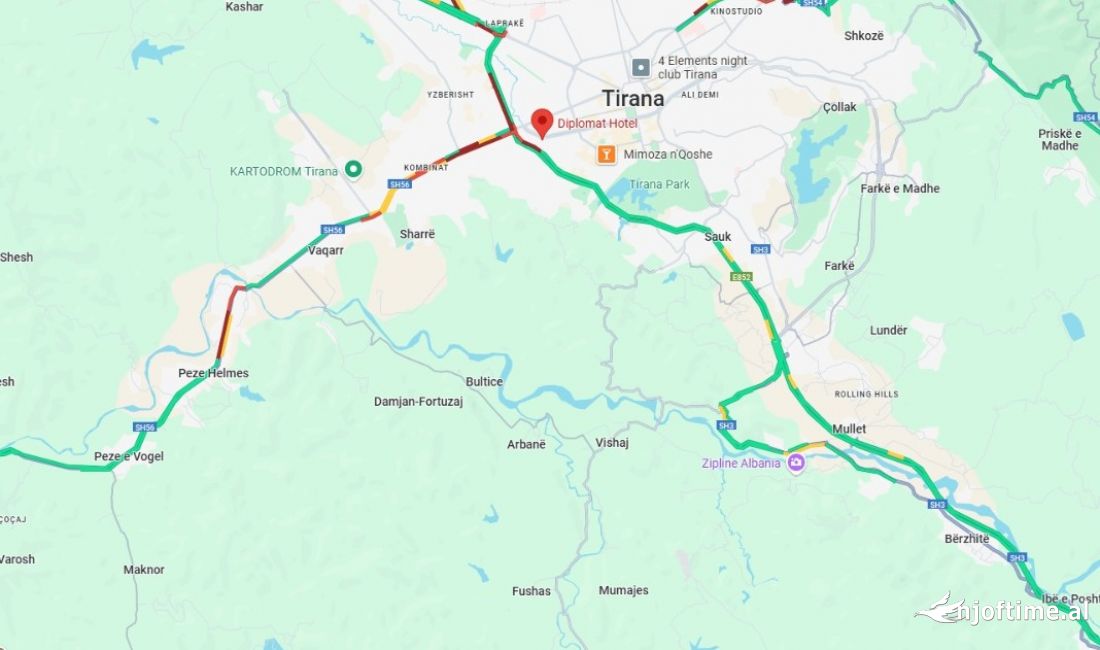 Shtepi ne shitje Apartament ne Tirane, 4+1, Mobilimi Pjeserisht e mobiluar, Pagesa 170,000  Euro.