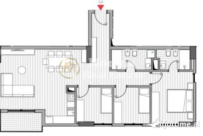 Shtepi ne shitje 3+1 ne Tirane - 167,020 Euro