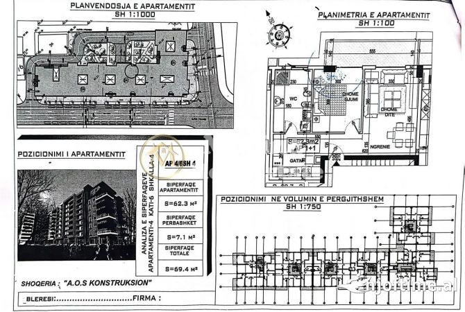 Shtepi ne shitje Apartament ne Tirane, 1+1, Mobilimi E mobiluar, Pagesa 95,000  Euro.