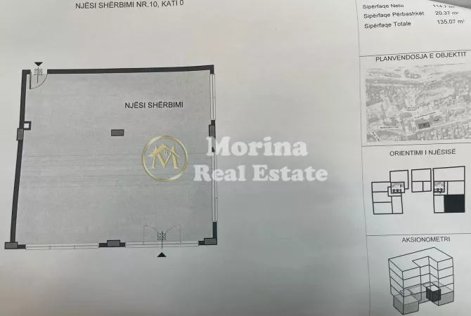 Ambient biznesi me qera 3+1 ne Tirane - 338,000 Euro