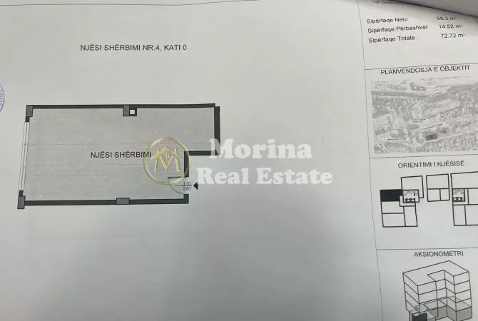 Business Property in Sale 3+1 in Tirana - 182,000 Euro