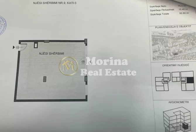 Business Property in Sale 3+1 in Tirana - 232,000 Euro