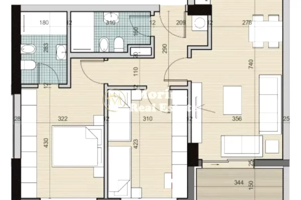 Shtepi ne shitje 1+1 ne Tirane - 120,000 Euro