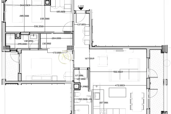 Shtepi me qera 2+1 ne Tirane - 550 Euro