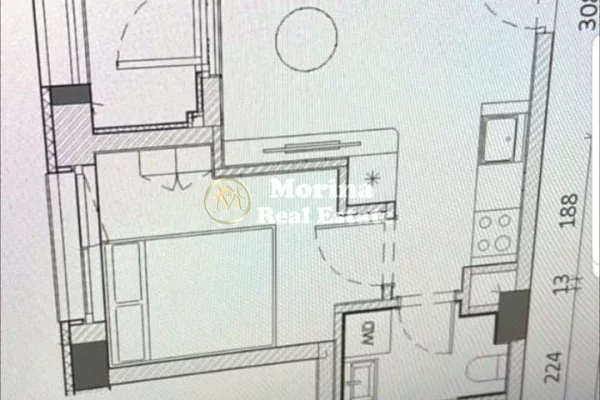 Apartment for sale in Tirana 1+1, Emty