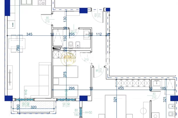House for Sale 2+1 in Tirana - 88,000 Euro