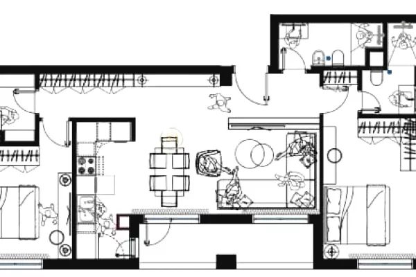 House for Sale 2+1 in Tirana - 163,850 Euro